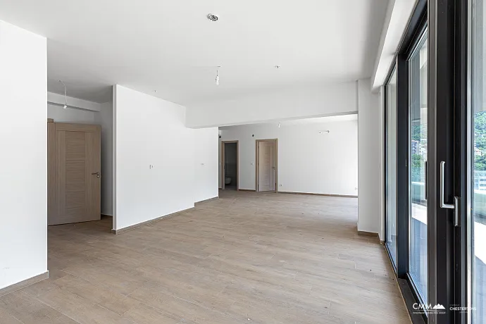 Apartment in Rafailovići, with a total area of 127 m² plus a 13 m² terrace.